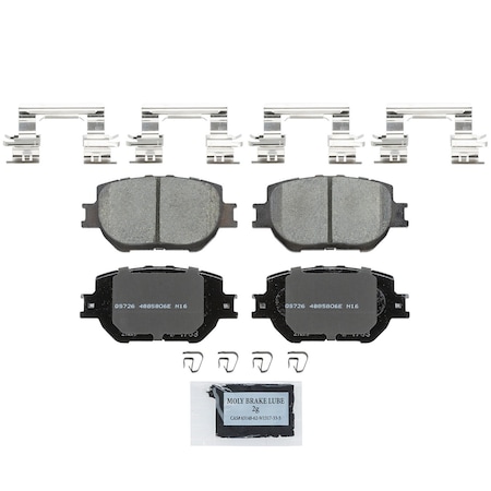 Wagner Brakes Lexus Is250 Sport 14:Front Quickstop Pads, Zd1733 ZD1733